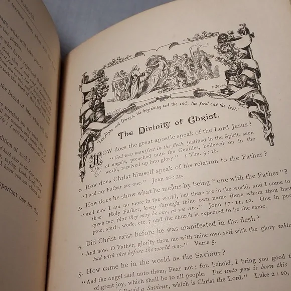 Vintage 1889 Bible Readings For The Home Circle by Review and Herald Publishing